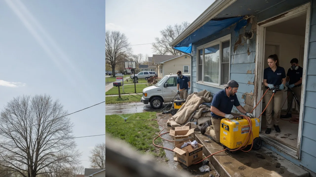 Basement Flood Cleanup in Ormsby, MN near me